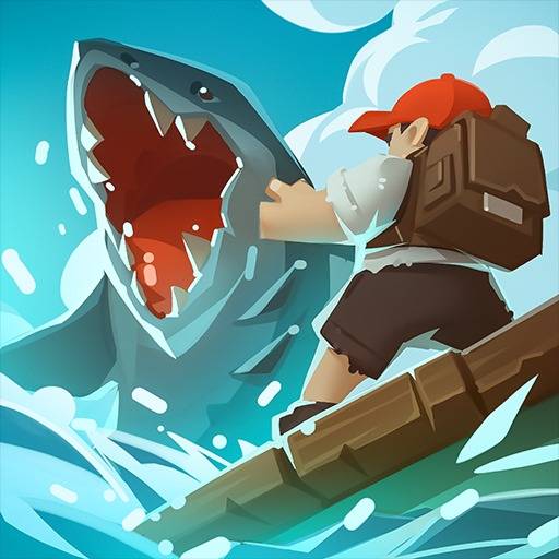 epic-raft-fighting-zombie-shark-survival