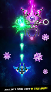 Space Shooter Galaxy Attack V1 388 Mod Apk Unlimited Diamonds Cards Medal Apk Android Free