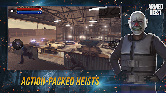 Armed Heist Ultimate Third Person Shooting Game v1.1.22 MOD APK (character is invincible)