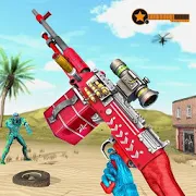 FPS Robot Shooting Strike Counter Terrorist Game v2.7 Mod APK Character Not To Die Enemy Will Not Attack
