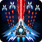 Space Shooter Galaxy Attack vv1.419 Mod APK APK Infinite Diamonds Cards Medal