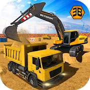 Heavy Excavator Crane City Construction Sim 2017 vv1.1 Mod APK APK Free Shopping