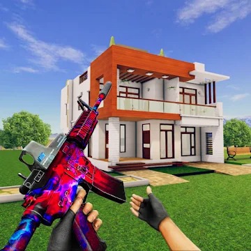 House Destruction Smash Destroy FPS Shooting House v1.7 Mod APK god mode