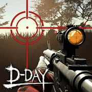 Zombie Hunter D-Day v1.0.801 Mod APK Lots of Money Gold No Ads