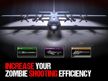 Zombie Gunship Survival v1.6.11 Mod APK + DATA Unlimited Bullet No Cooling Time