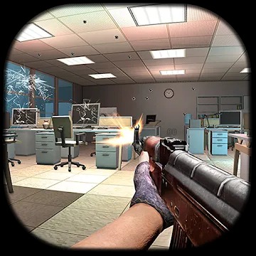 Destroy Boss Office Destruction FPS Shooting House v1.8 Mod APK god mode