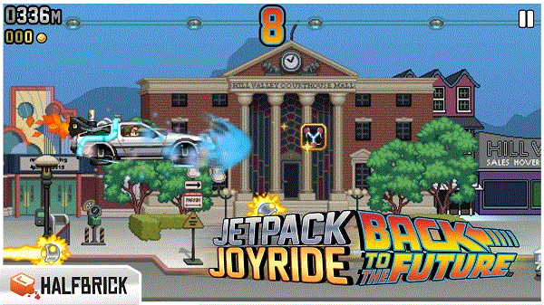jetpack joyride back to the future